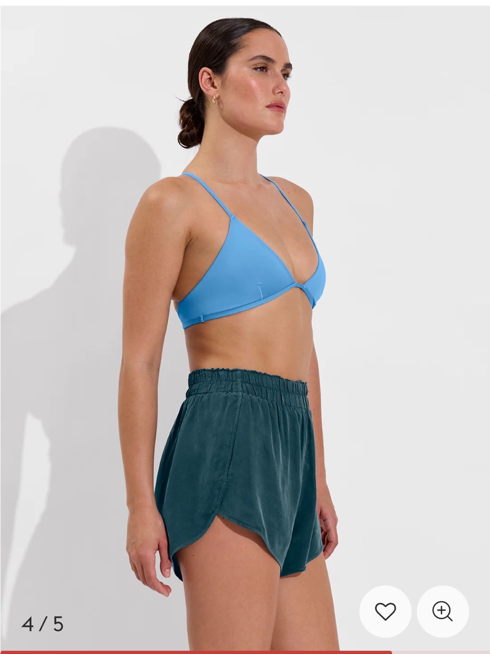 Left On Friday Teal Day Trip Shorts